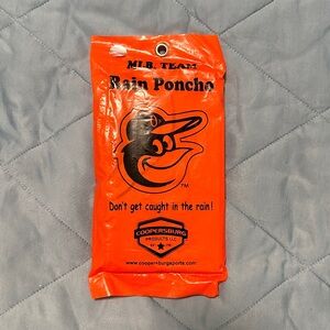 🧡 ORIOLES MLB RAIN PONCHO